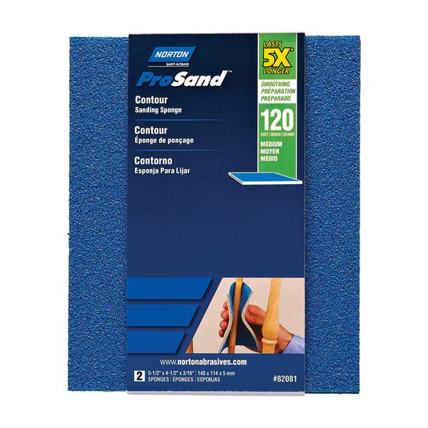 CNTR SND SPNG 120GRT 2PK, Norton Abrasives, Mfr#: 7660782081